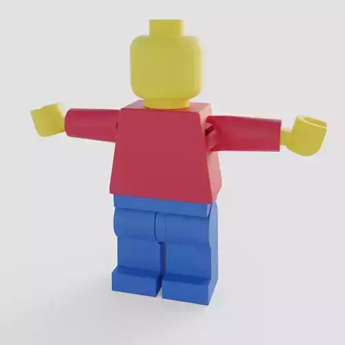 LEGO Minifig 3D model