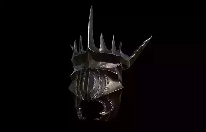 Mouth of Sauron  LOTR 3D DIGITAL DOWNLOAD FILE