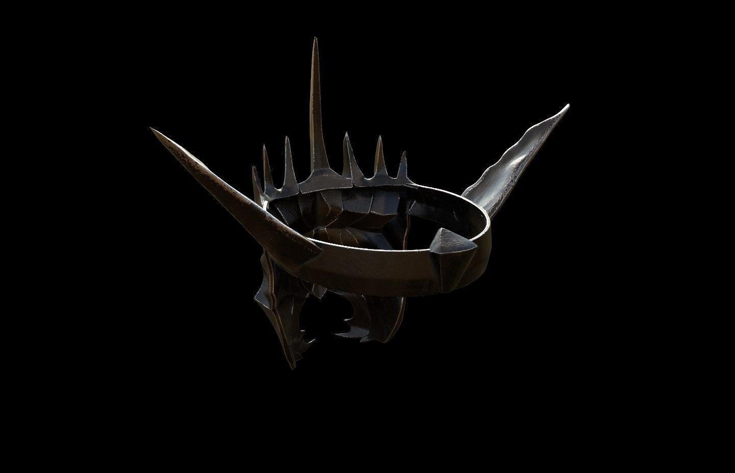Mouth of Sauron LOTR 3D DIGITAL DOWNLOAD FILE 3D print model_3