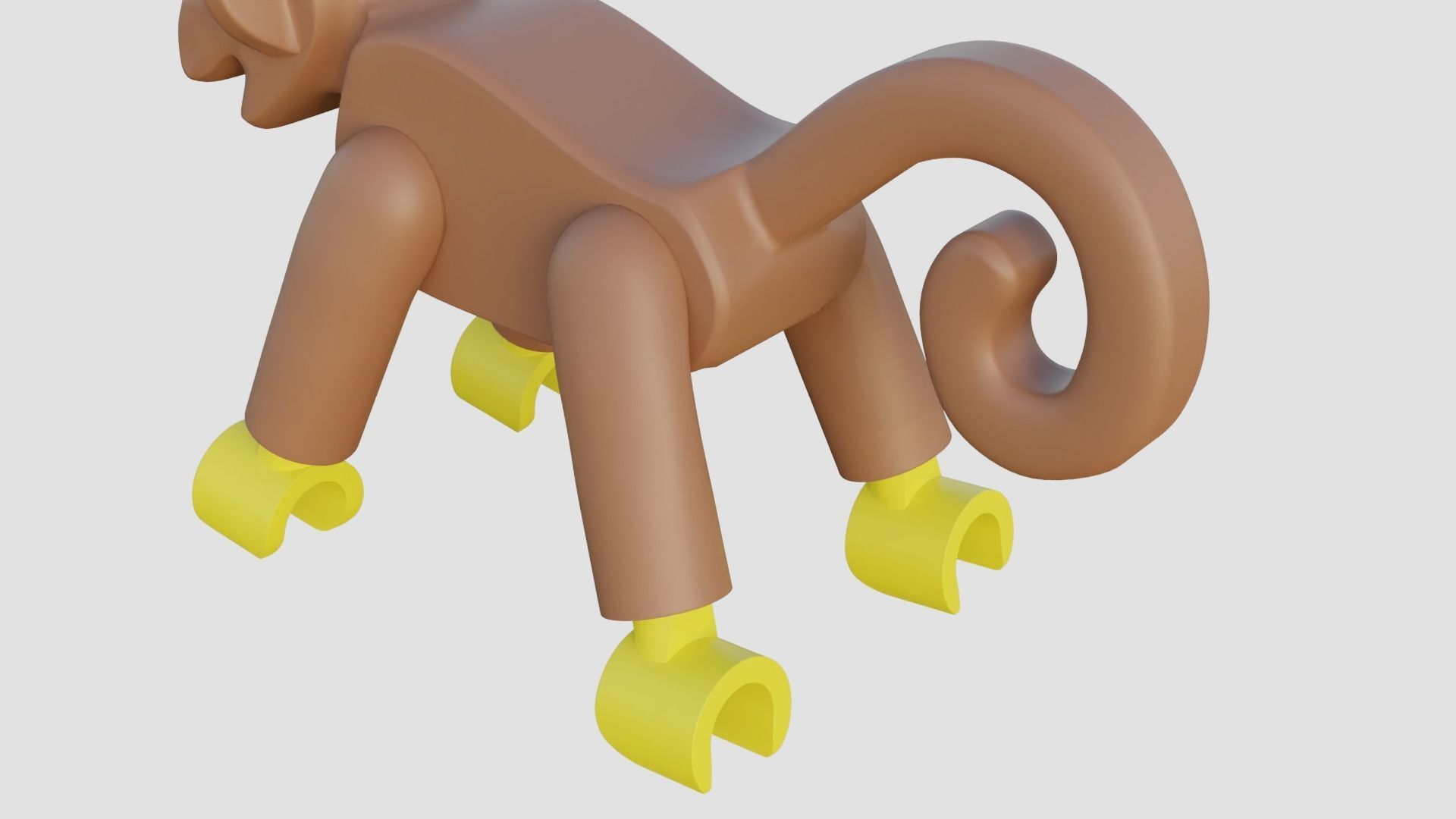 LEGO Monkeyfig 3D model_4