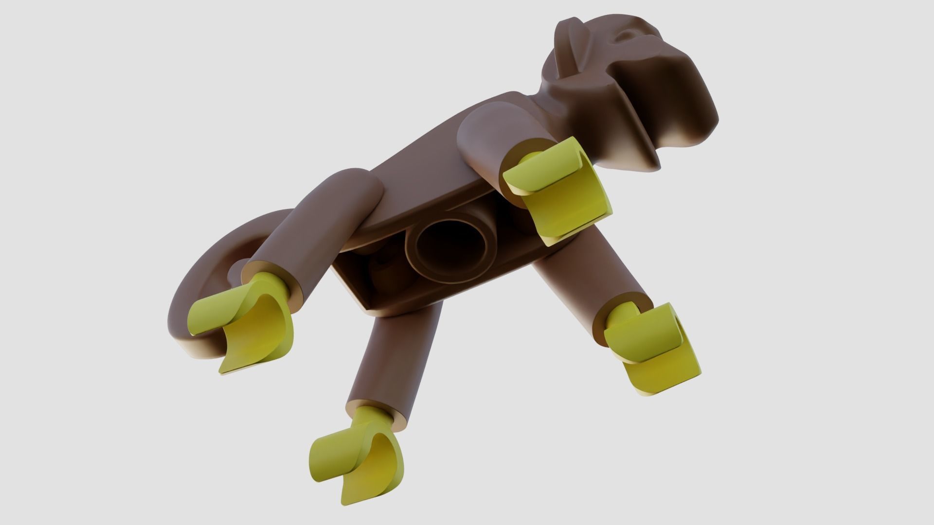 LEGO Monkeyfig 3D model_6