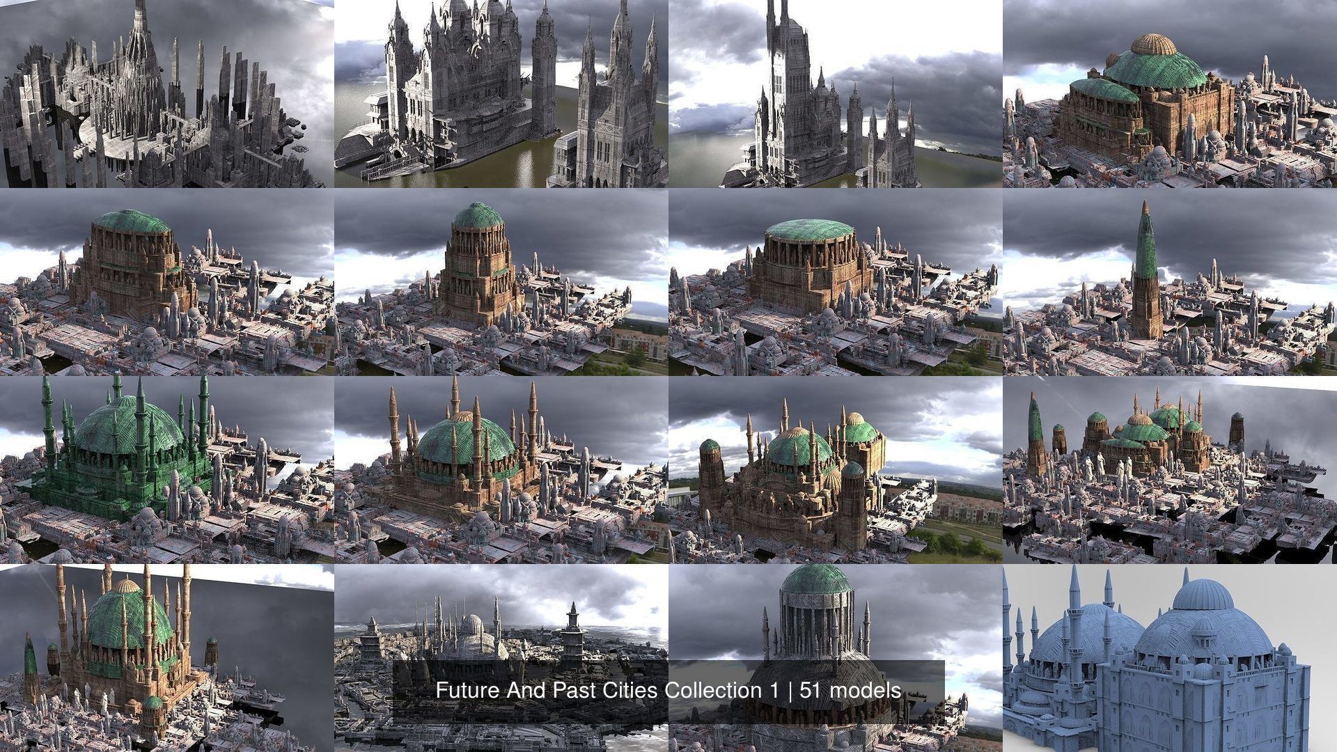 Future And Past Cities Collection 1 _2