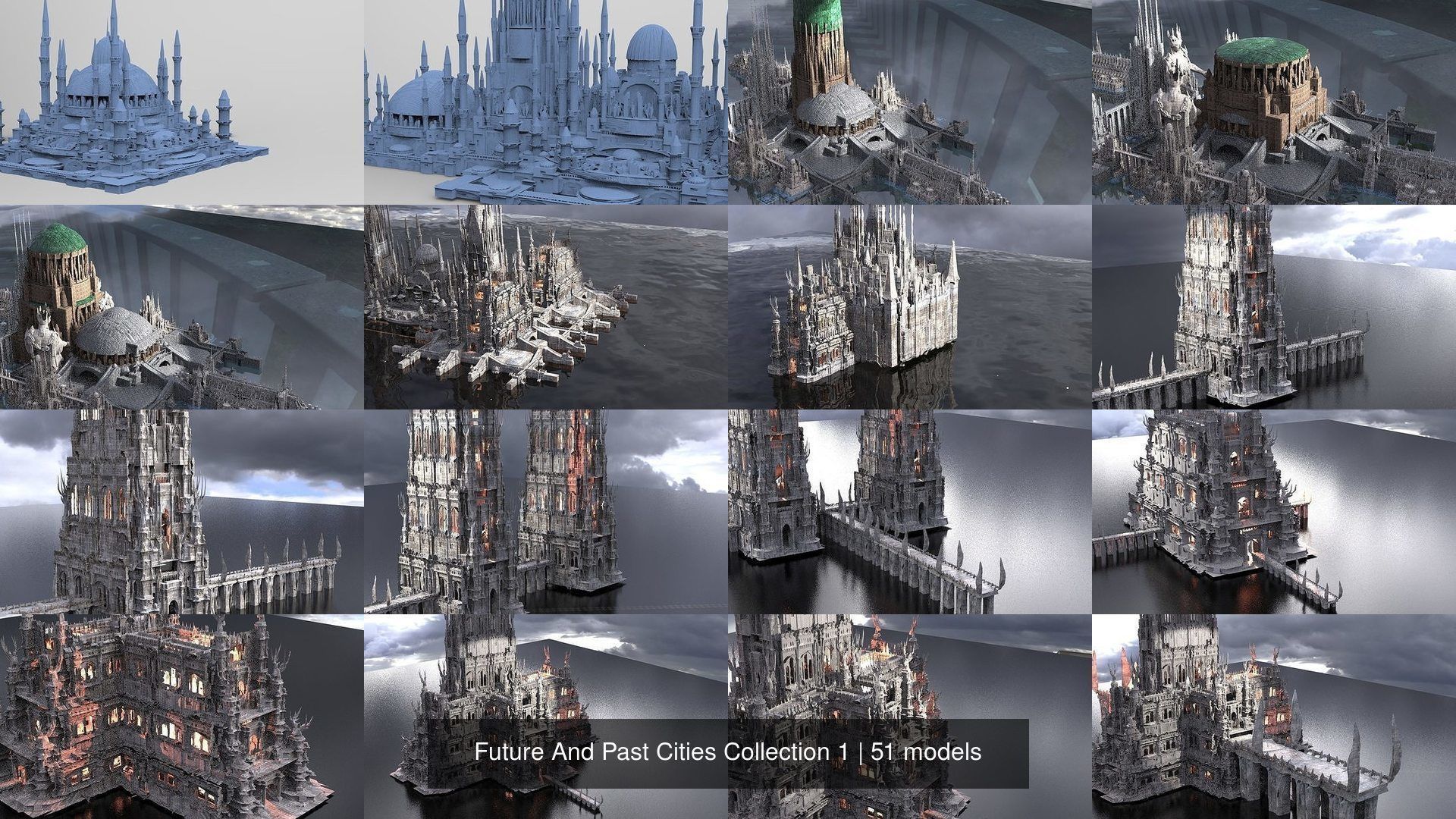 Future And Past Cities Collection 1 _4