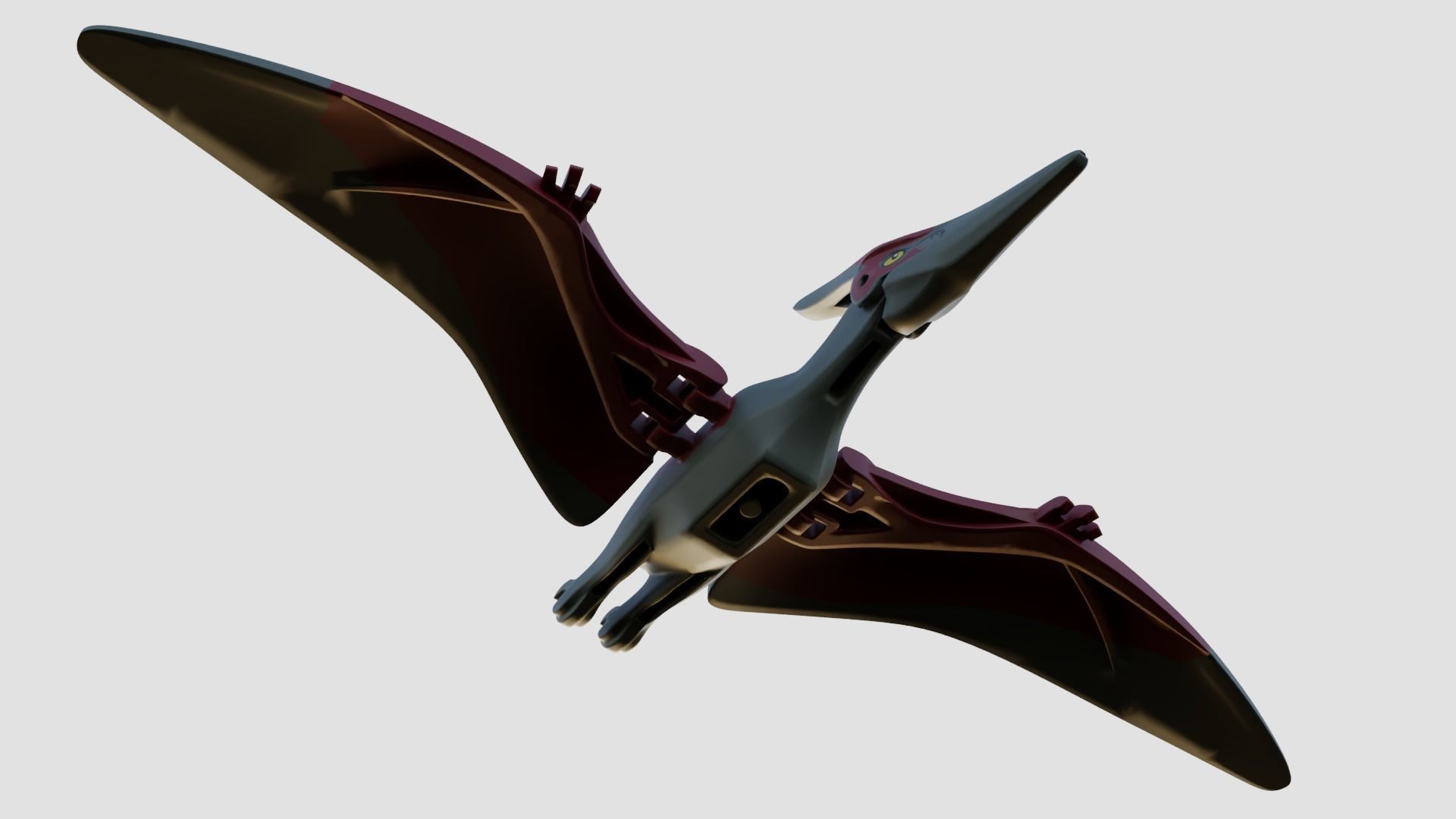 LEGO Pteranadonfig 3D model_6