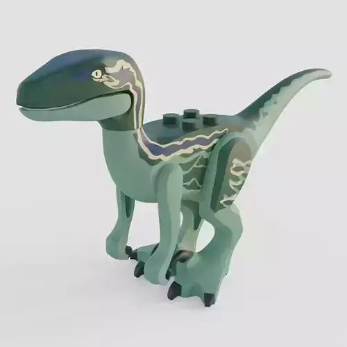 LEGO Raptorfig 3D model