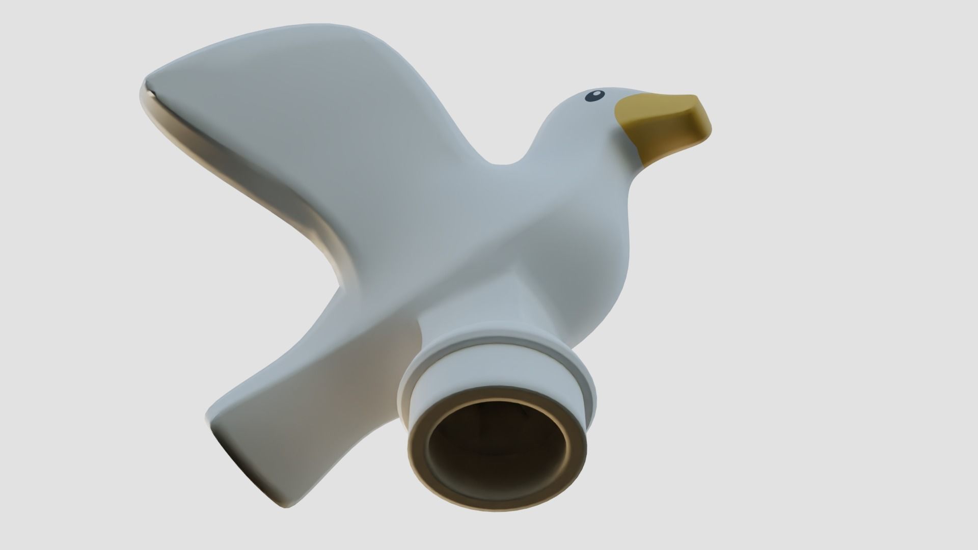 LEGO Seagullfig 3D model_6