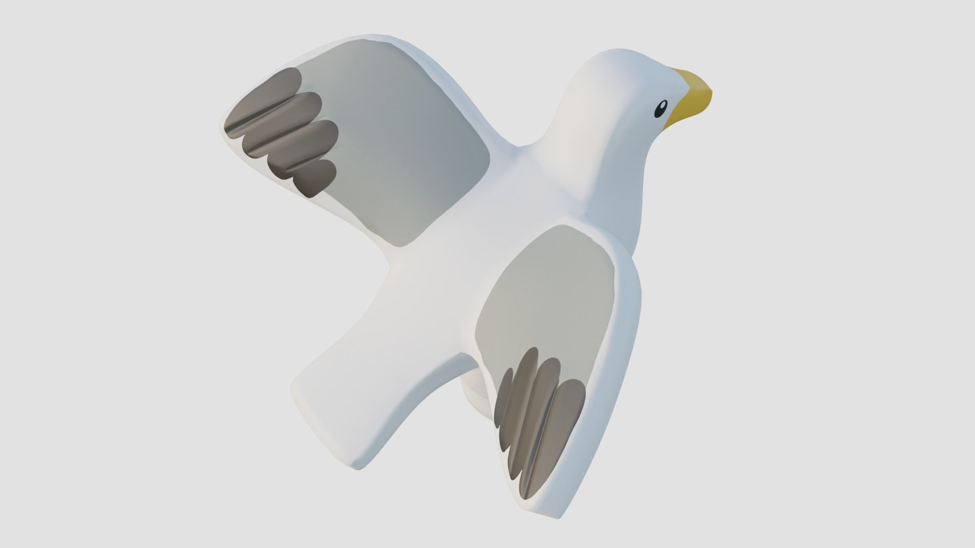 LEGO Seagullfig 3D model_5