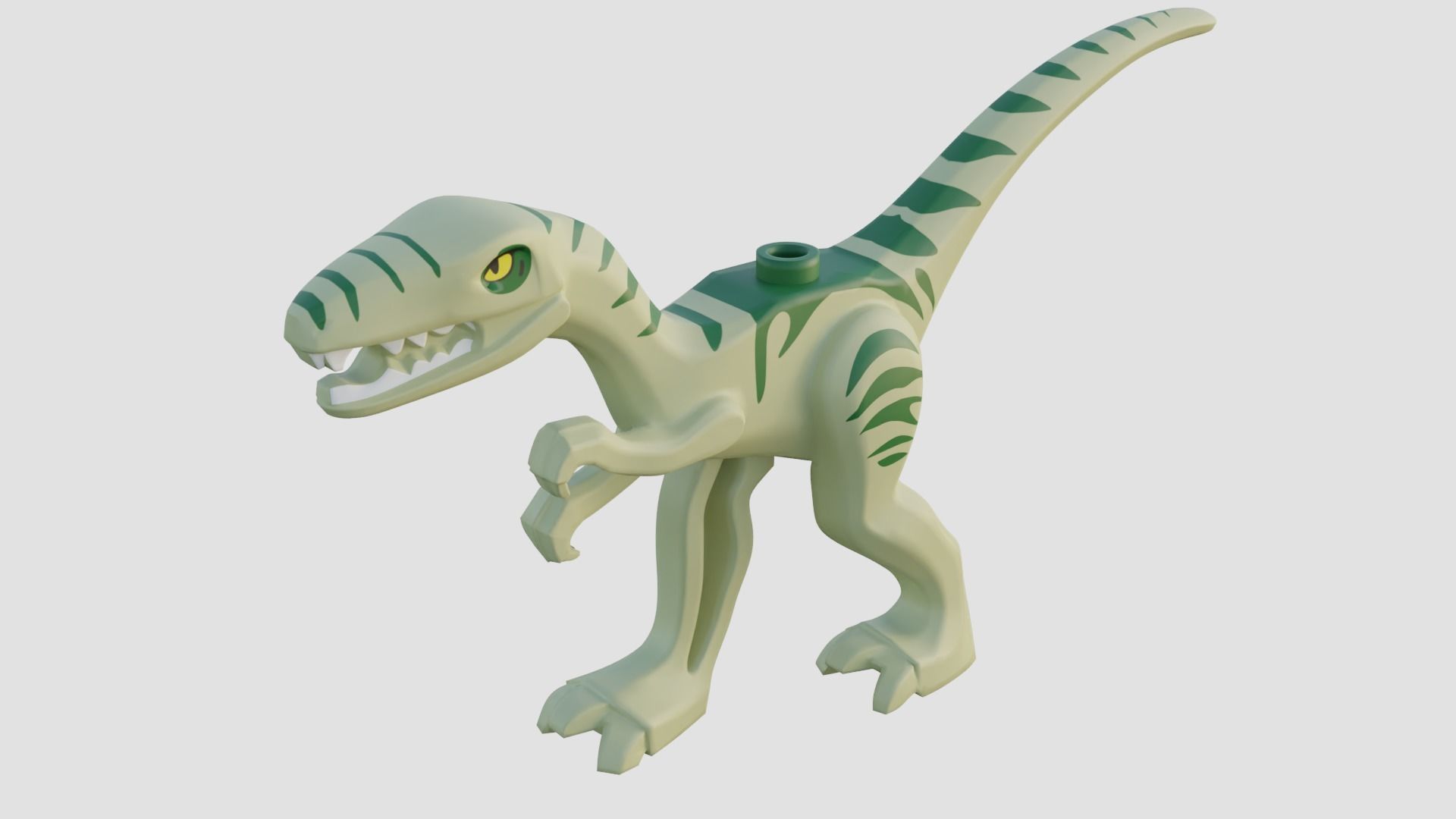 LEGO Small Dinofig 3D model_2