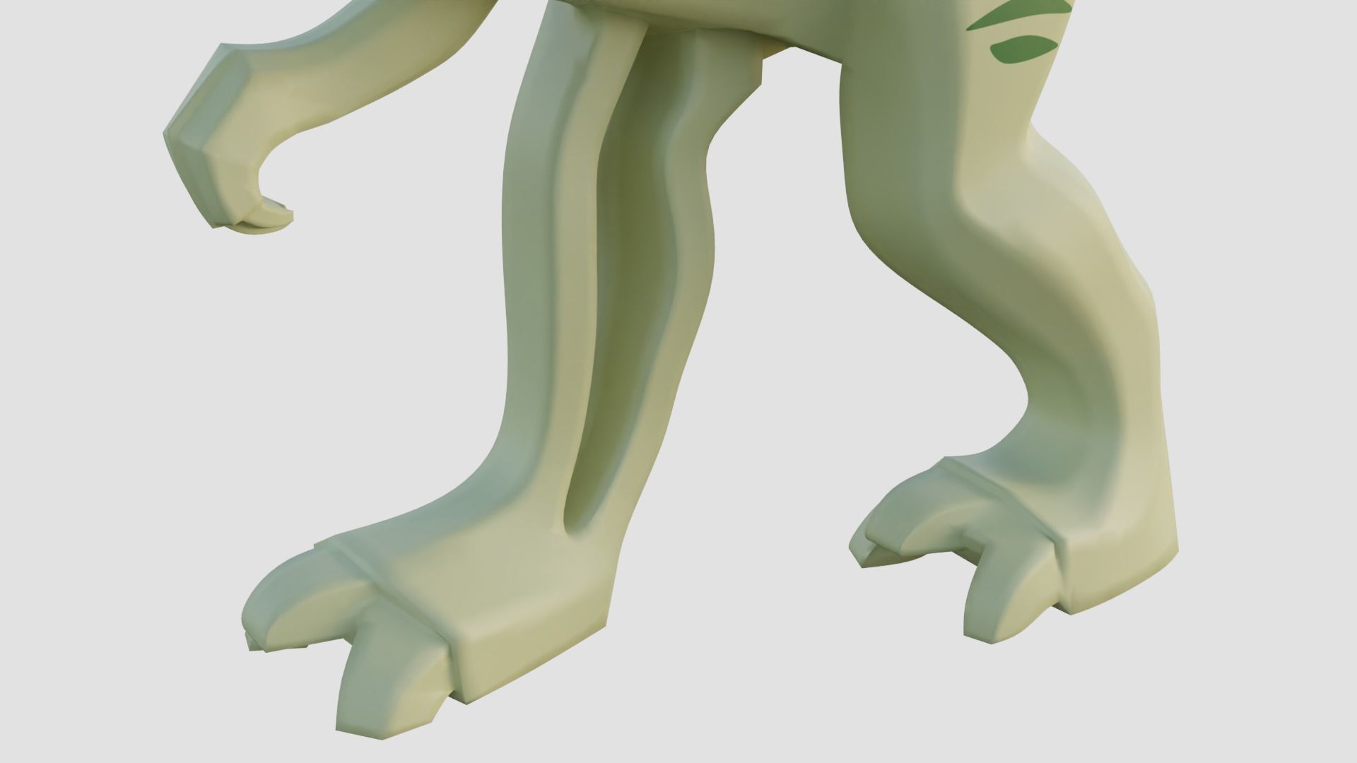 LEGO Small Dinofig 3D model_3