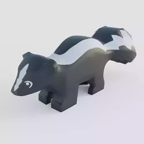 LEGO Skunkfig 3D model