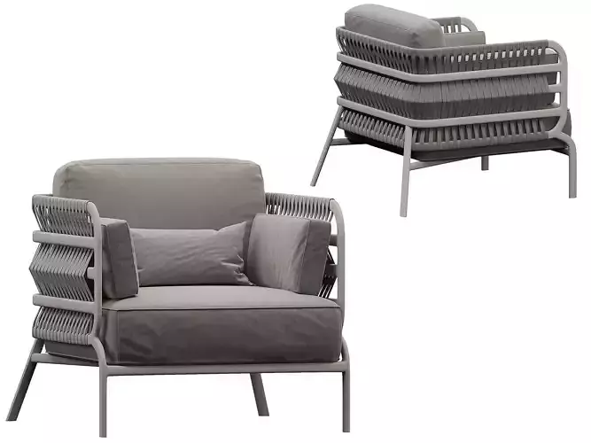 Mindo 106 Lounge Chair 3D model