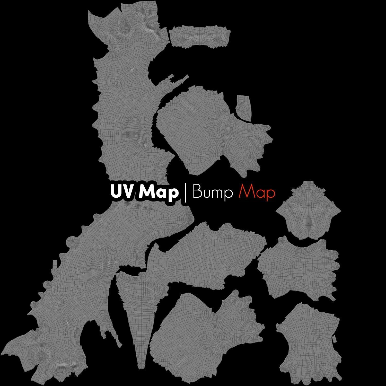 Lizard Demon 3DS Max 3D model_13