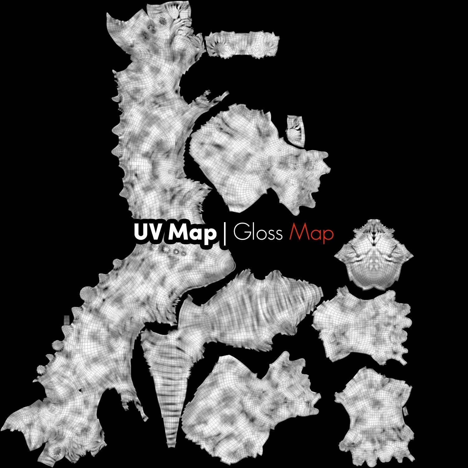 Lizard Demon 3DS Max 3D model_12