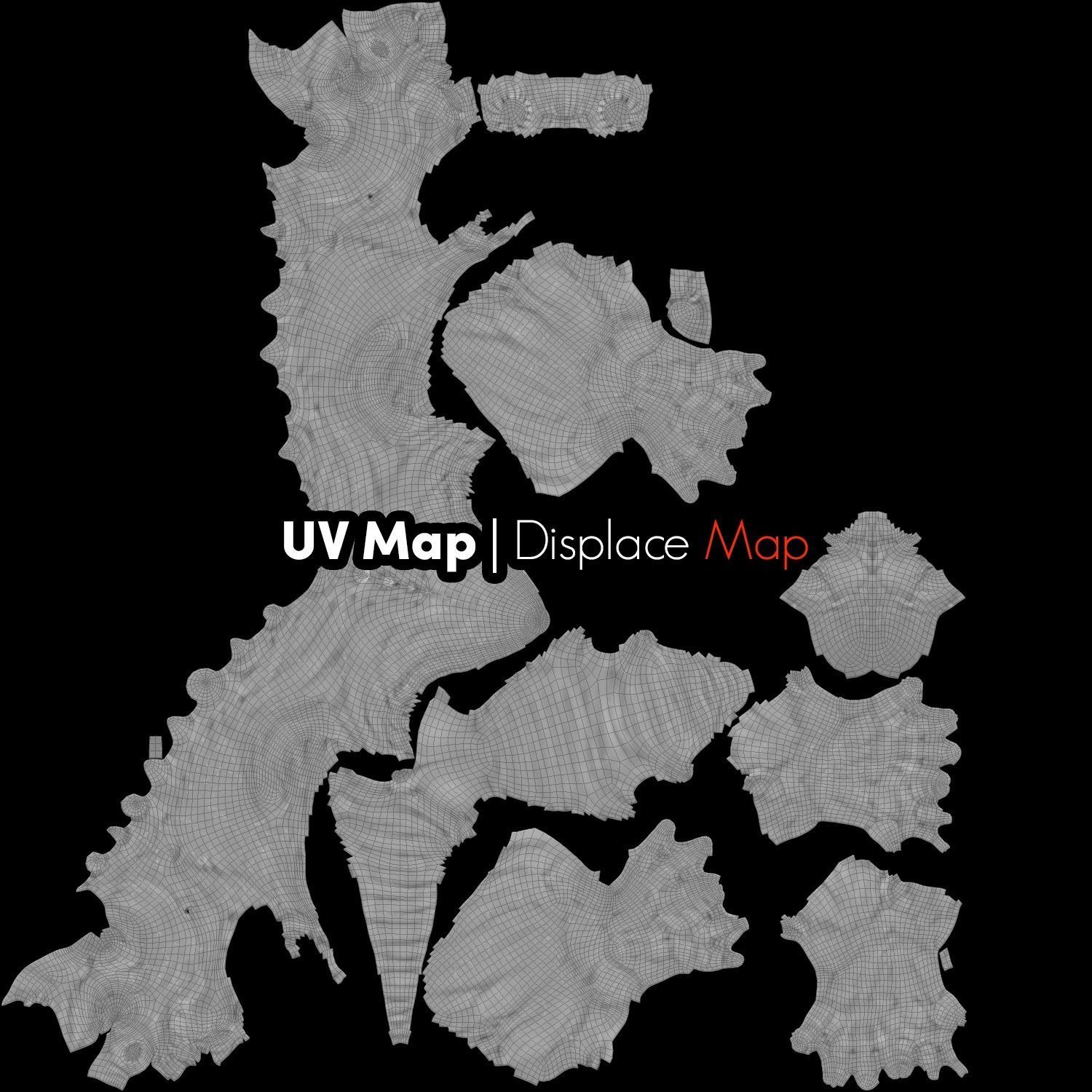 Lizard Demon 3DS Max 3D model_15