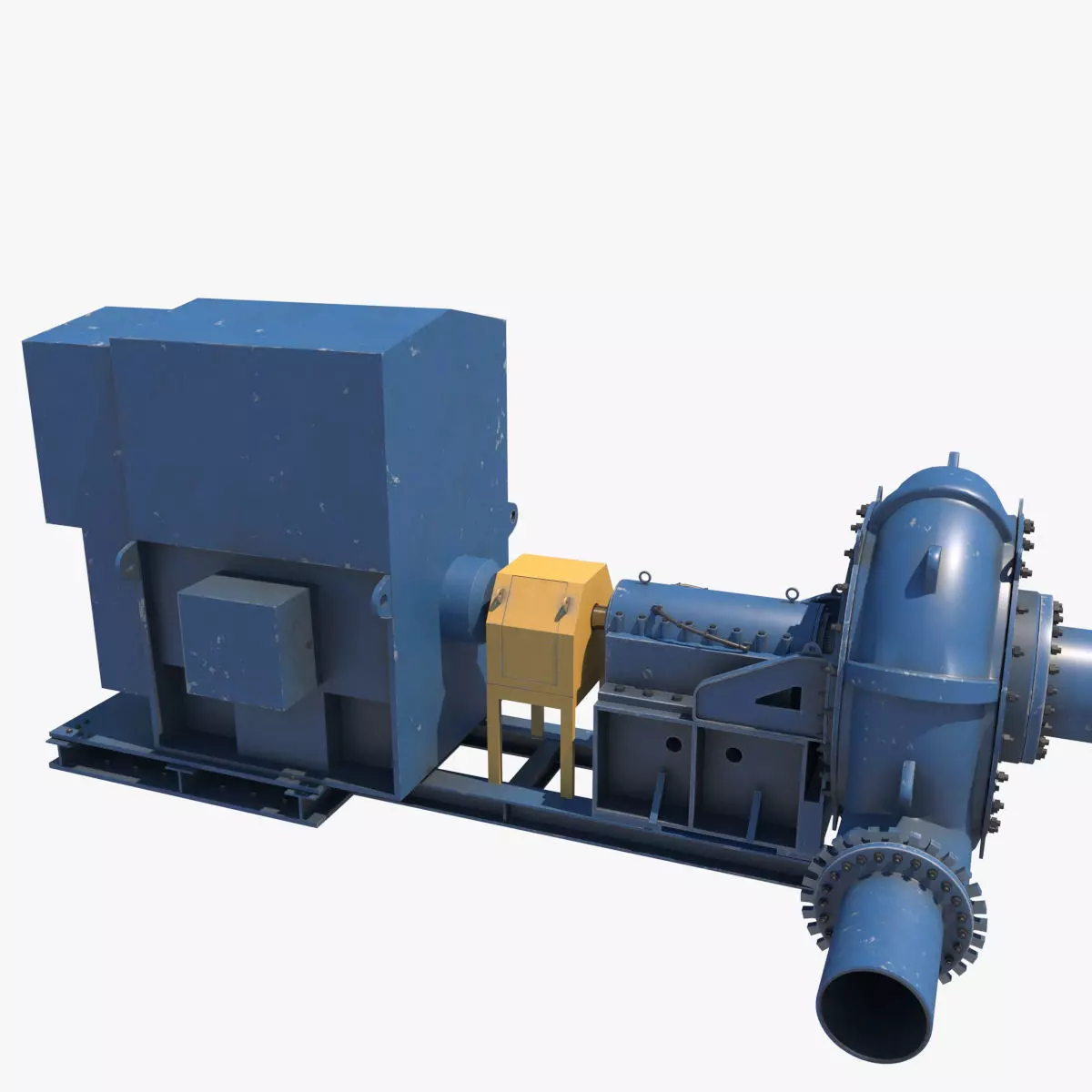 bomba de alim de hidrociclones 3D model