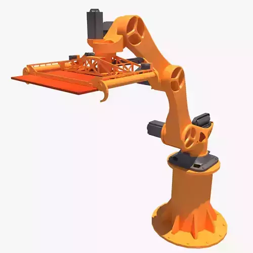 brazo robotico 3D model