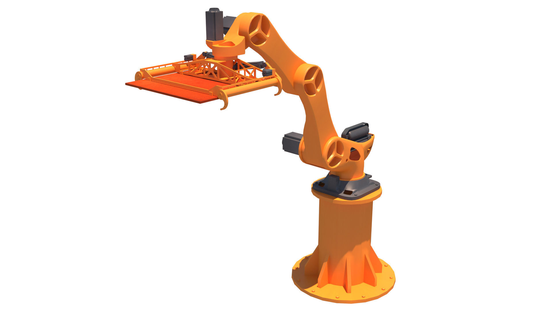 brazo robotico 3D model_1