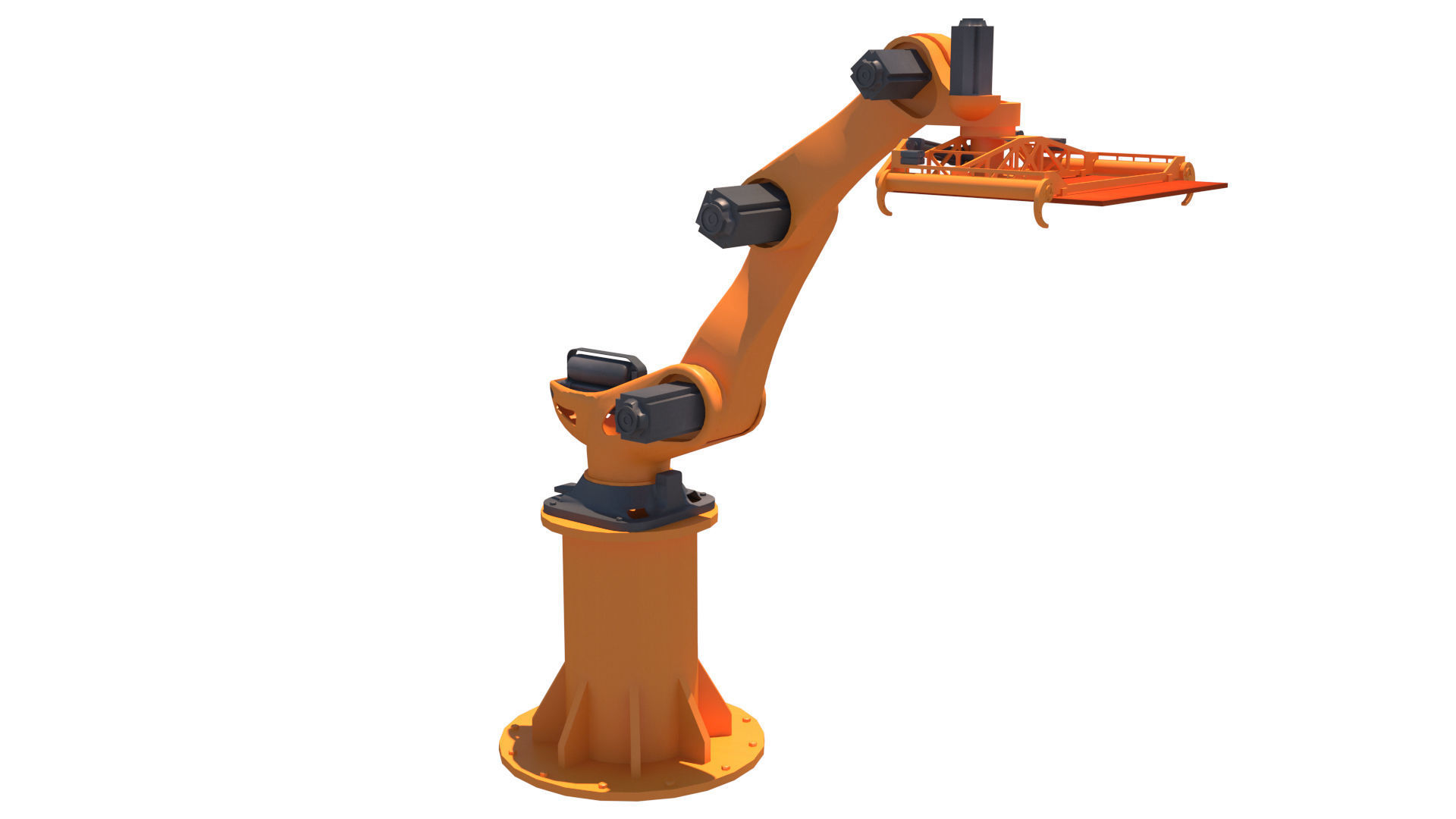 brazo robotico 3D model_2