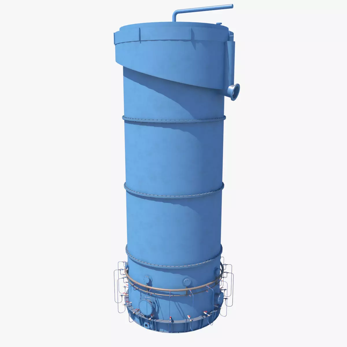 celda columna 3D model_0