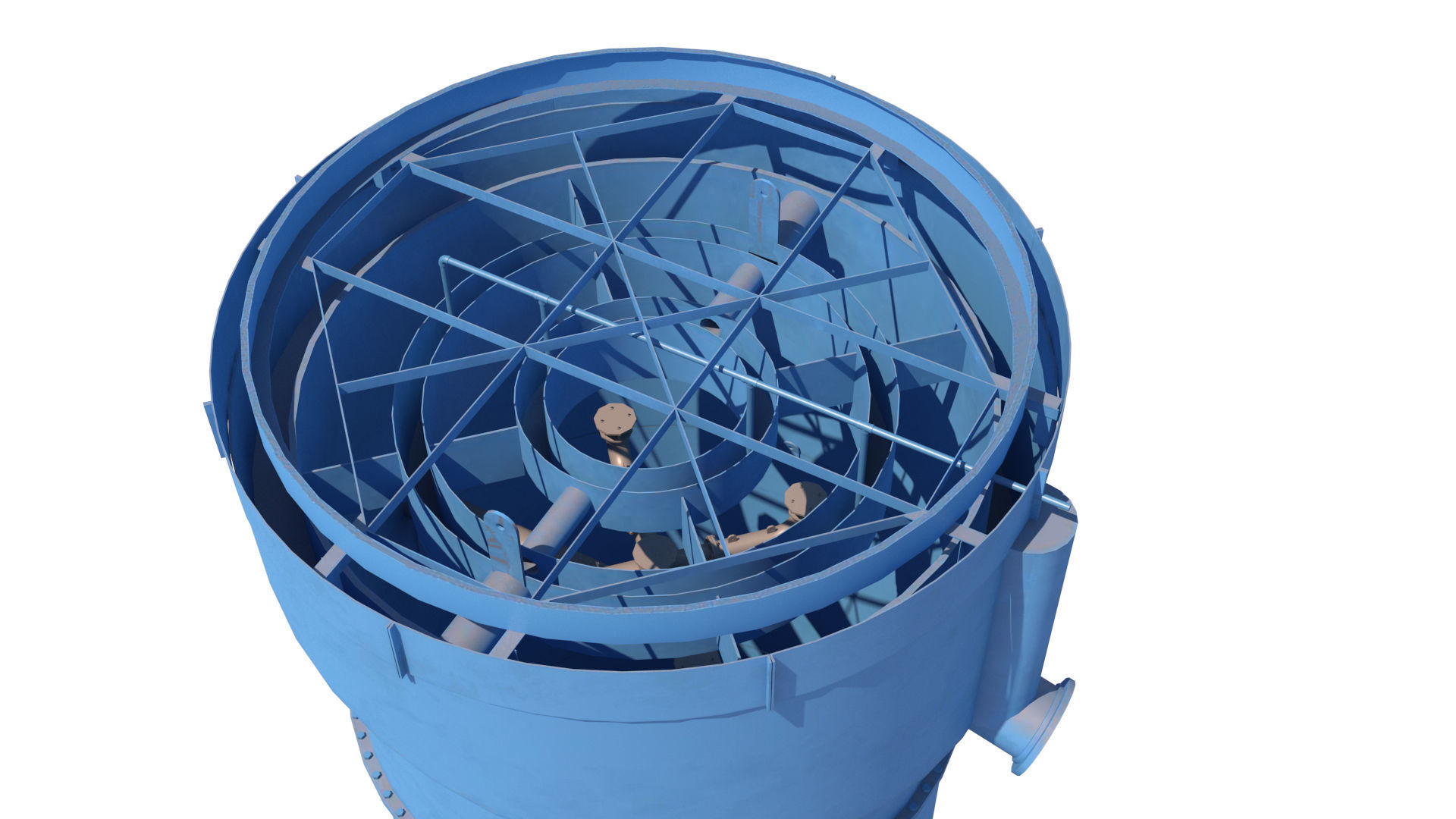 celda columna 3D model_3