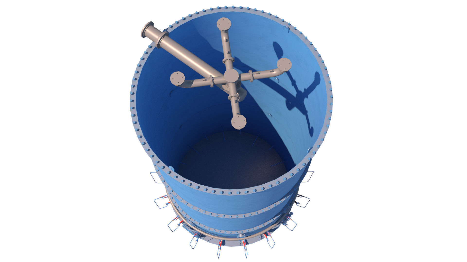 celda columna 3D model_4