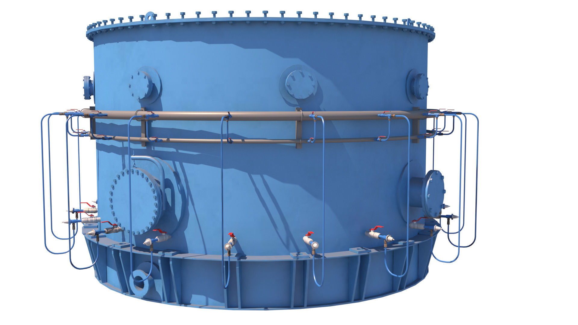 celda columna 3D model_5