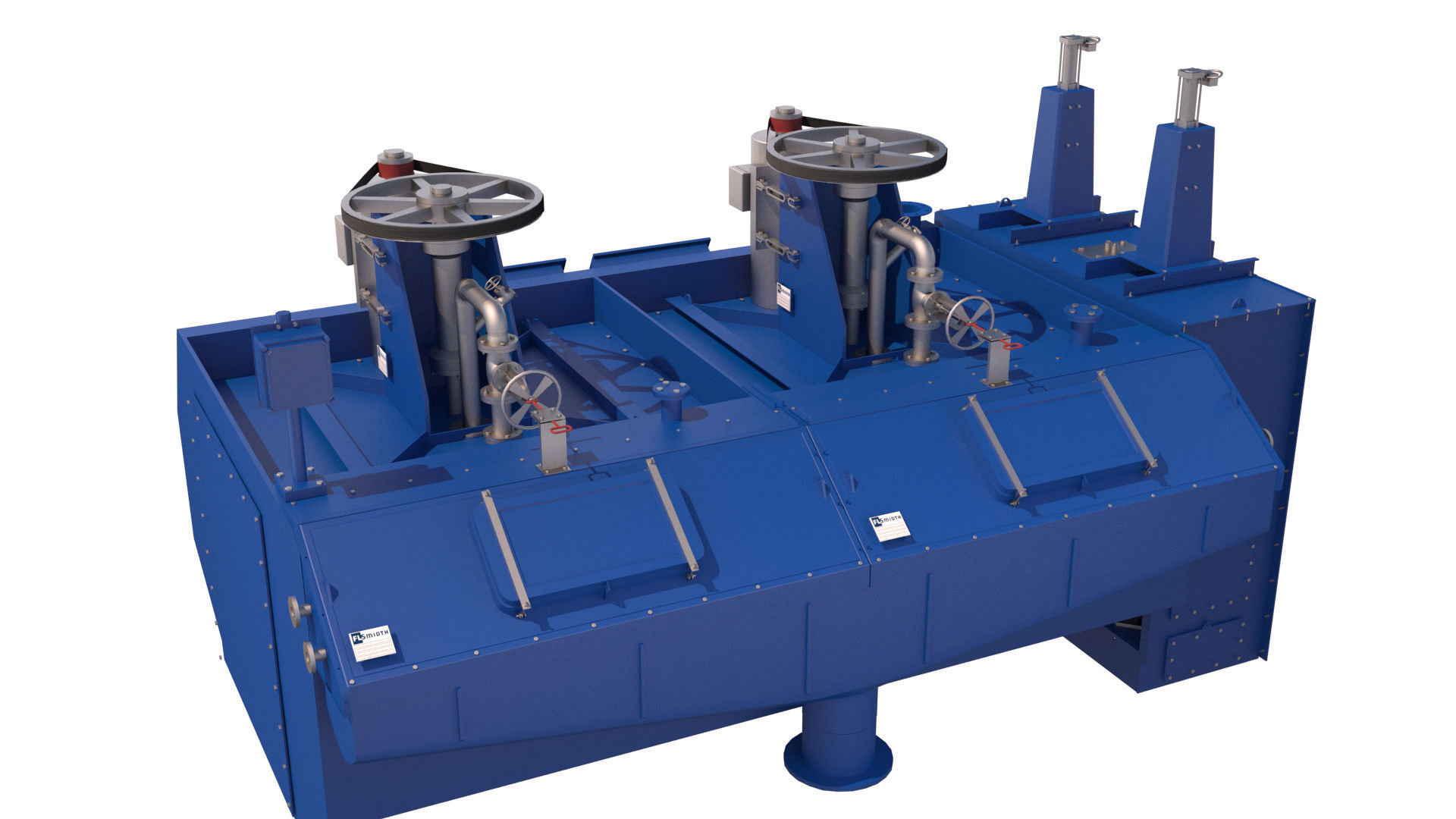 celda flotacion moly  3D model_2