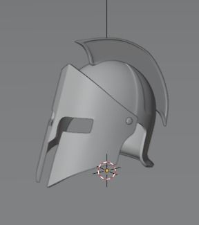6 Spartan Helmets 3D model_10