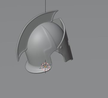 6 Spartan Helmets 3D model_9