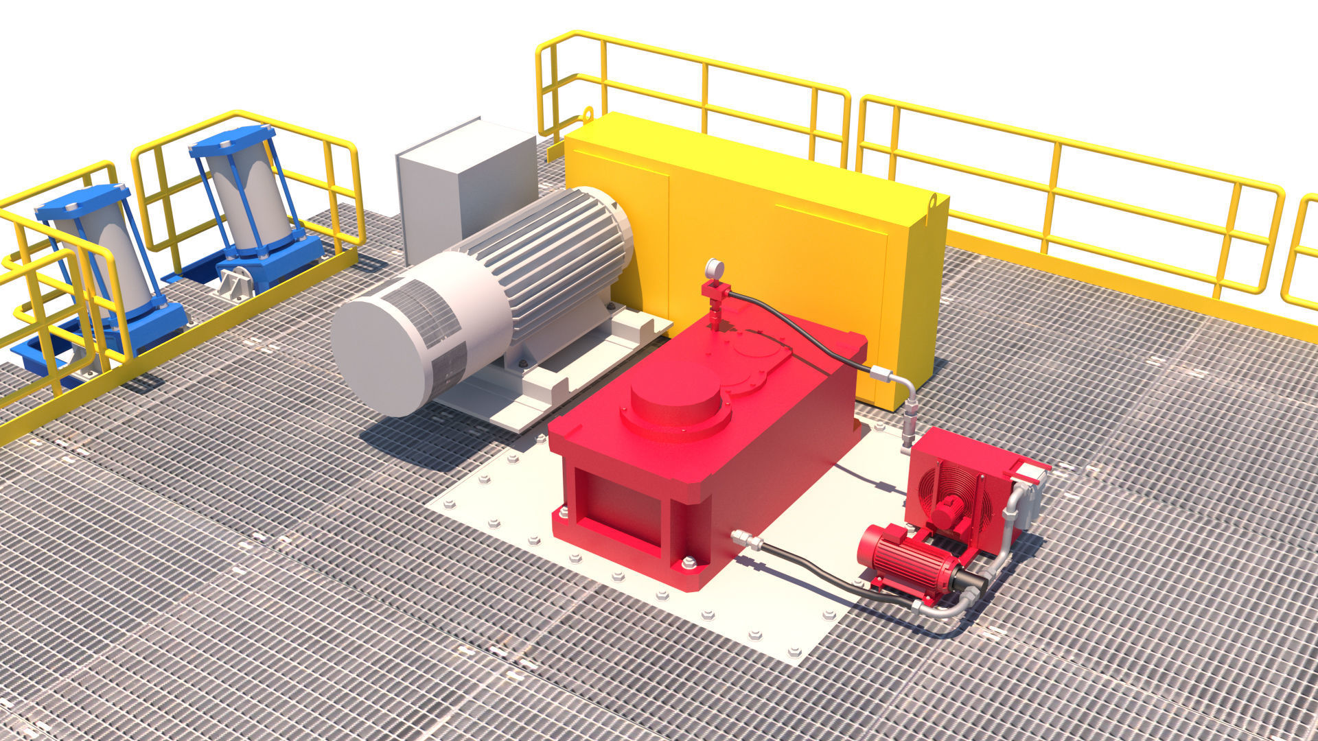 celda flotacion 3D model_5