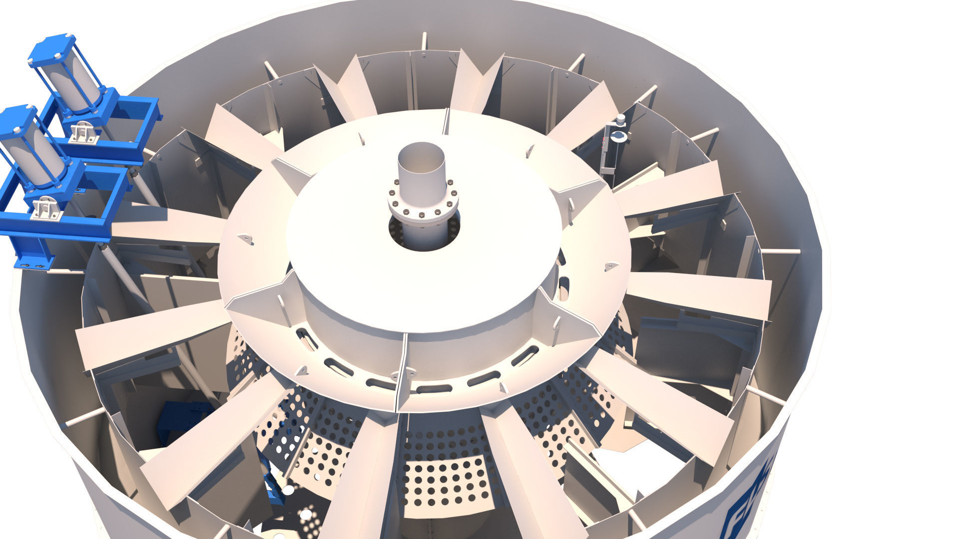 celda flotacion 3D model_3