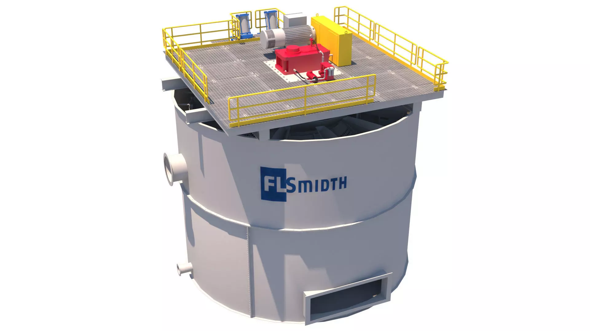 celda flotacion 3D model_0