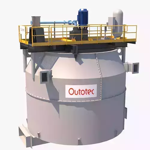 celda flotacion rafer 3D model