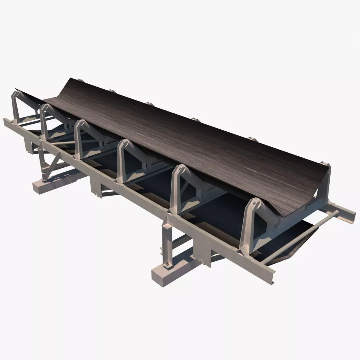 conveyor belt 3D model_0