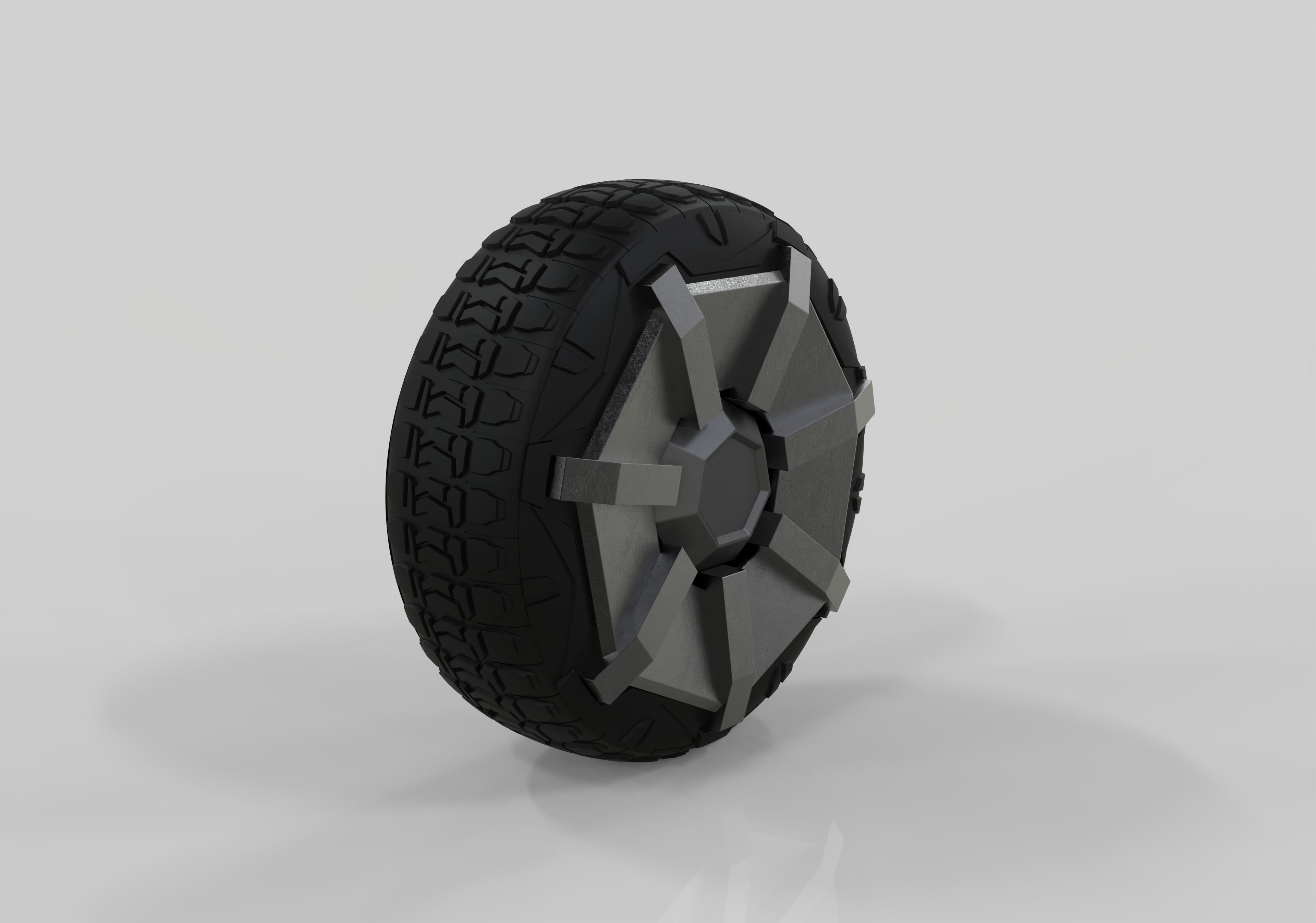 Tesla Cybertruck Wheel 3D model 3D model_2