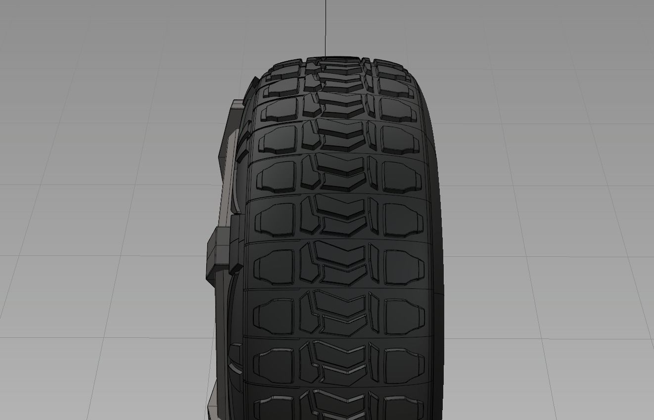 Tesla Cybertruck Wheel 3D model 3D model_7