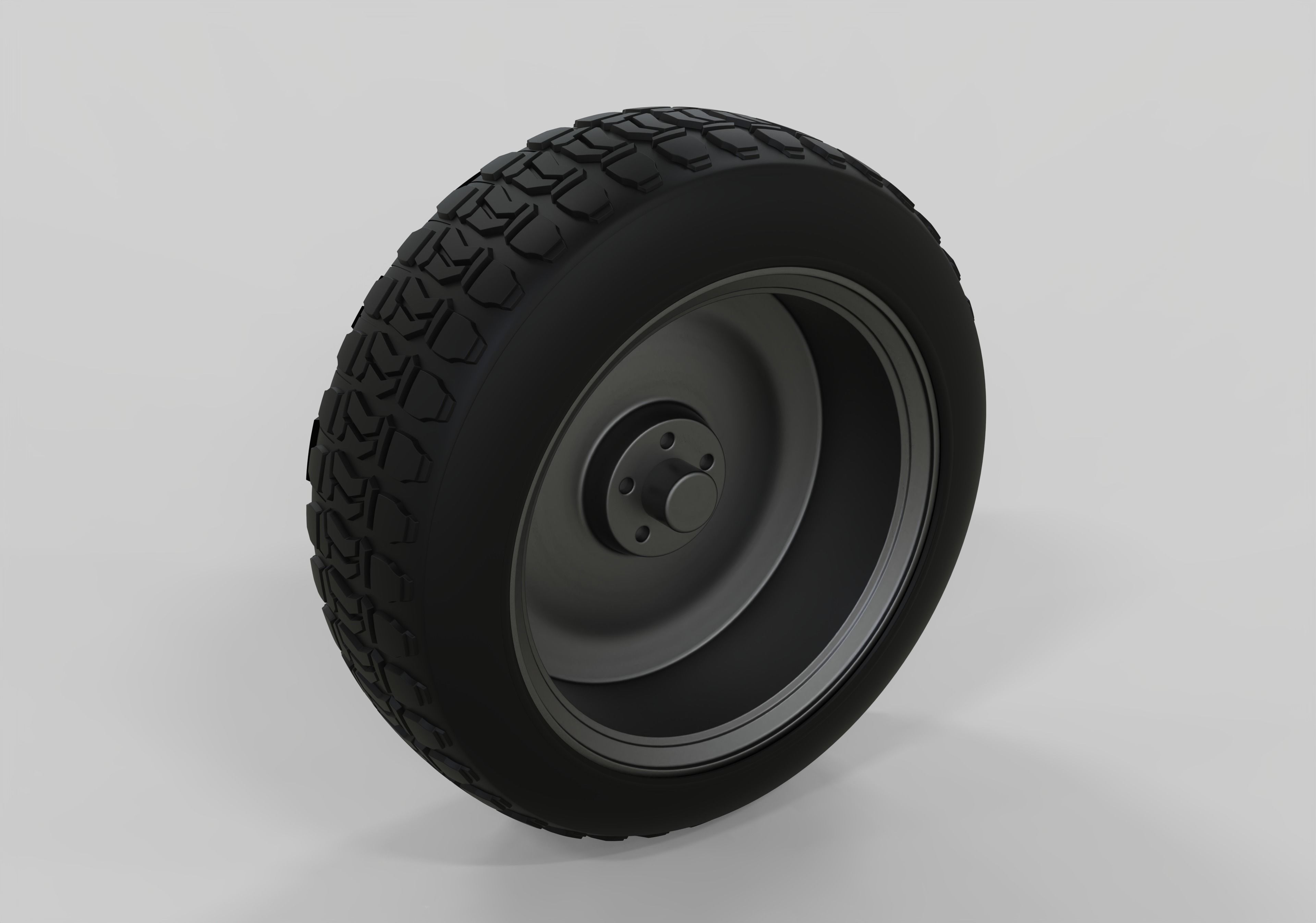 Tesla Cybertruck Wheel 3D model 3D model_4