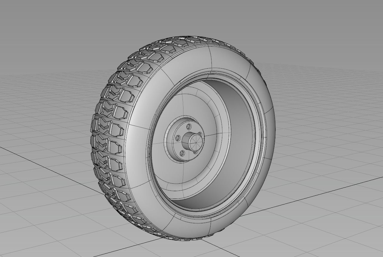 Tesla Cybertruck Wheel 3D model 3D model_10