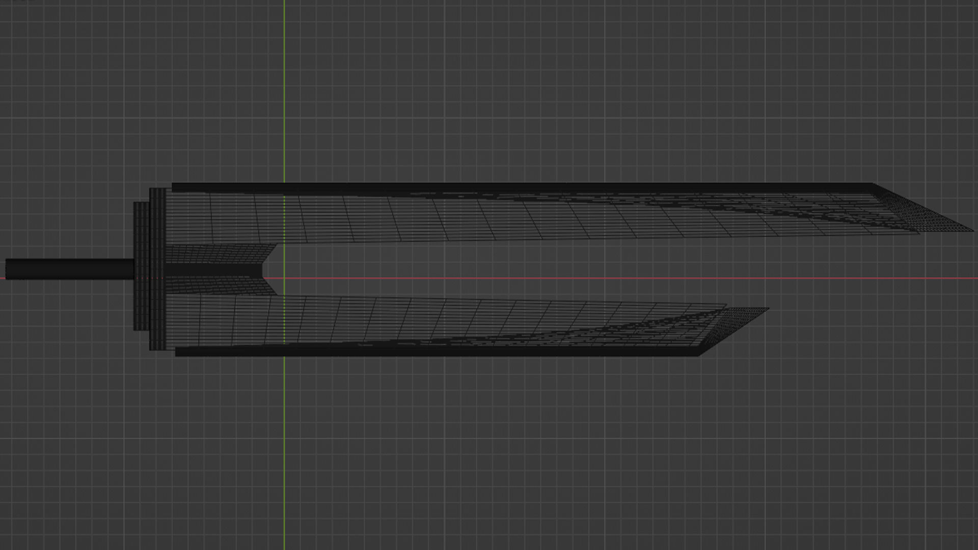 Sword robot iron 3D model_2