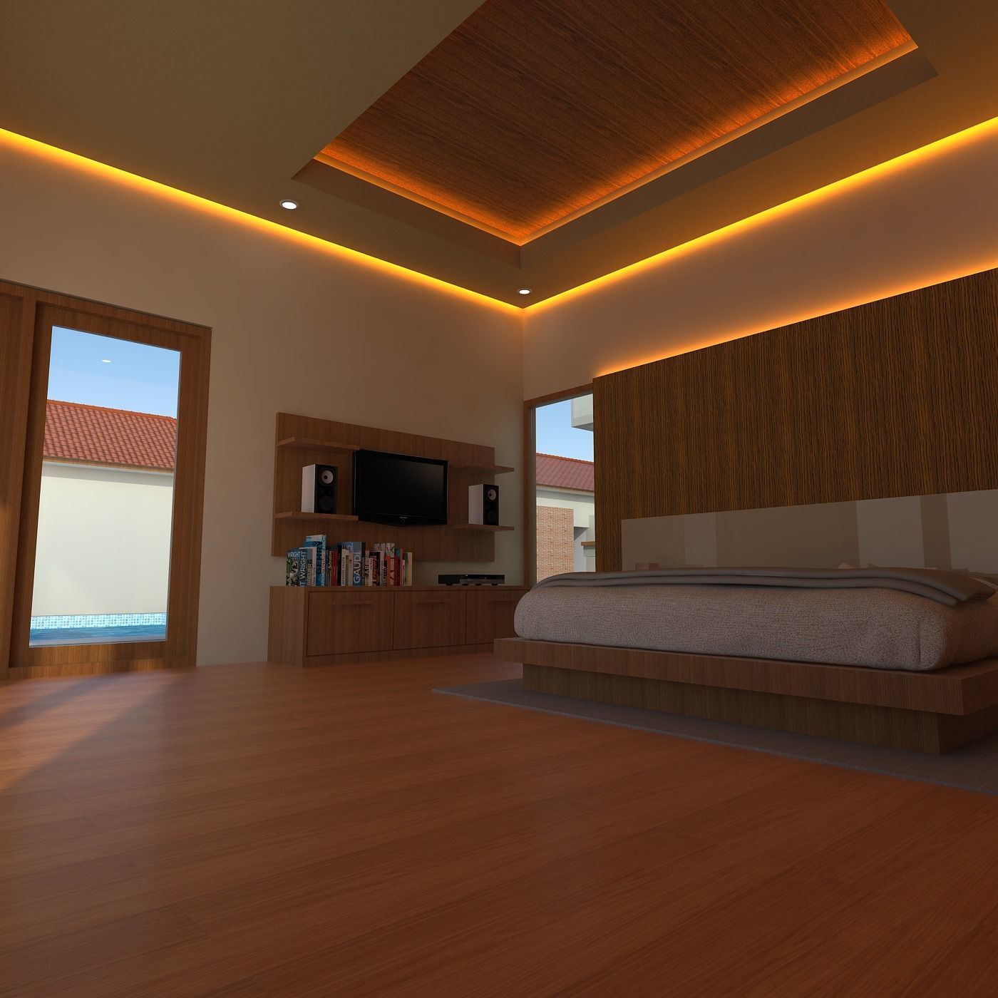 TRADITIONAL HOUSE OF JAVA WITH INTERIOR 3D model_6