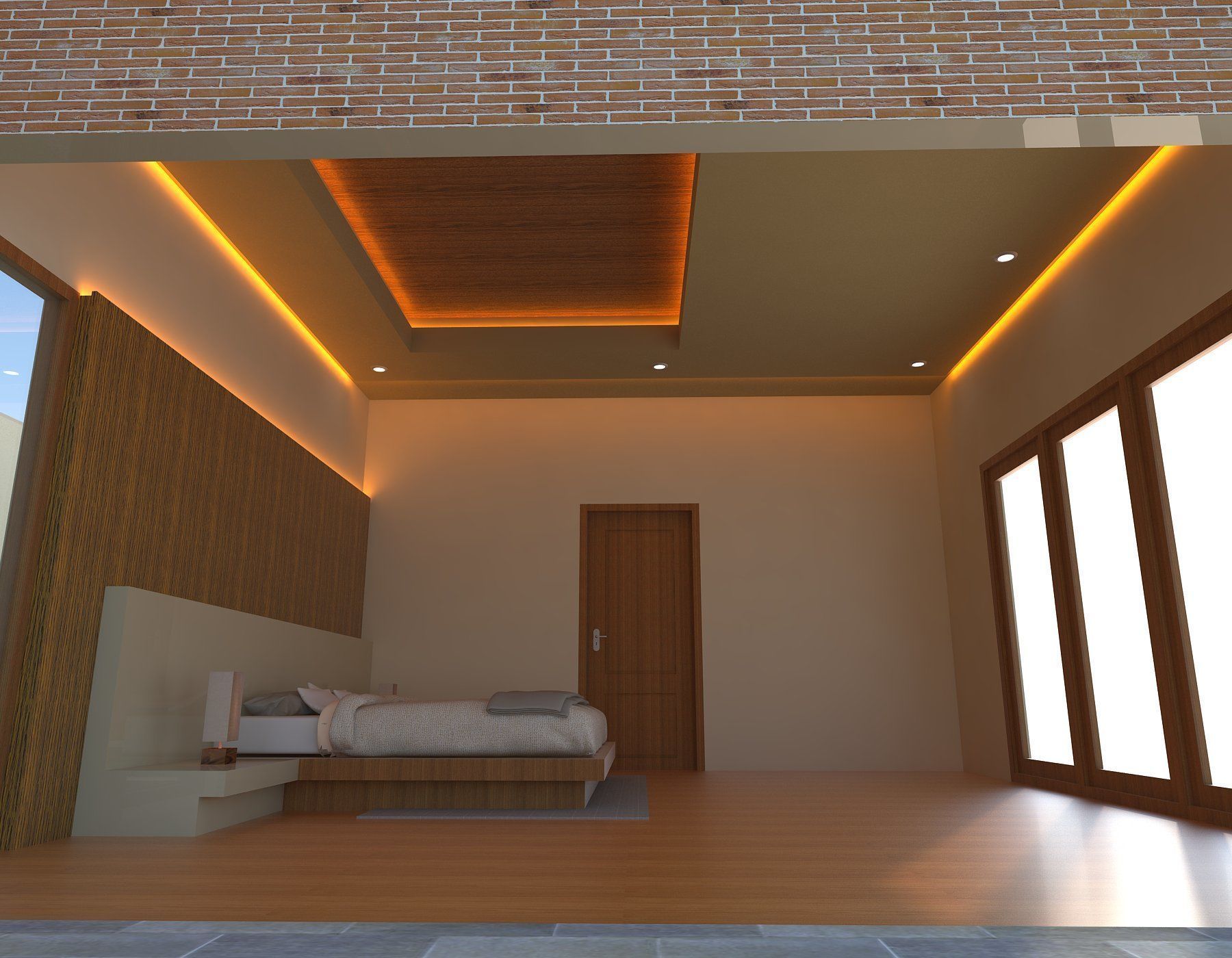 TRADITIONAL HOUSE OF JAVA WITH INTERIOR 3D model_3