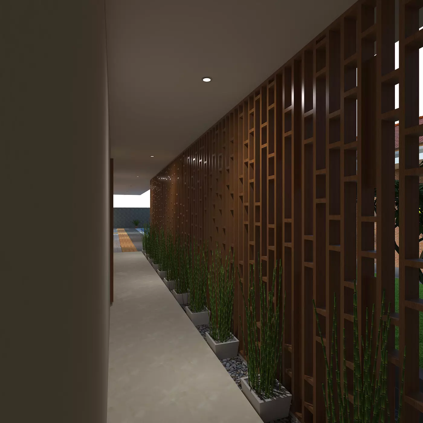 TRADITIONAL HOUSE OF JAVA WITH INTERIOR 3D model_0