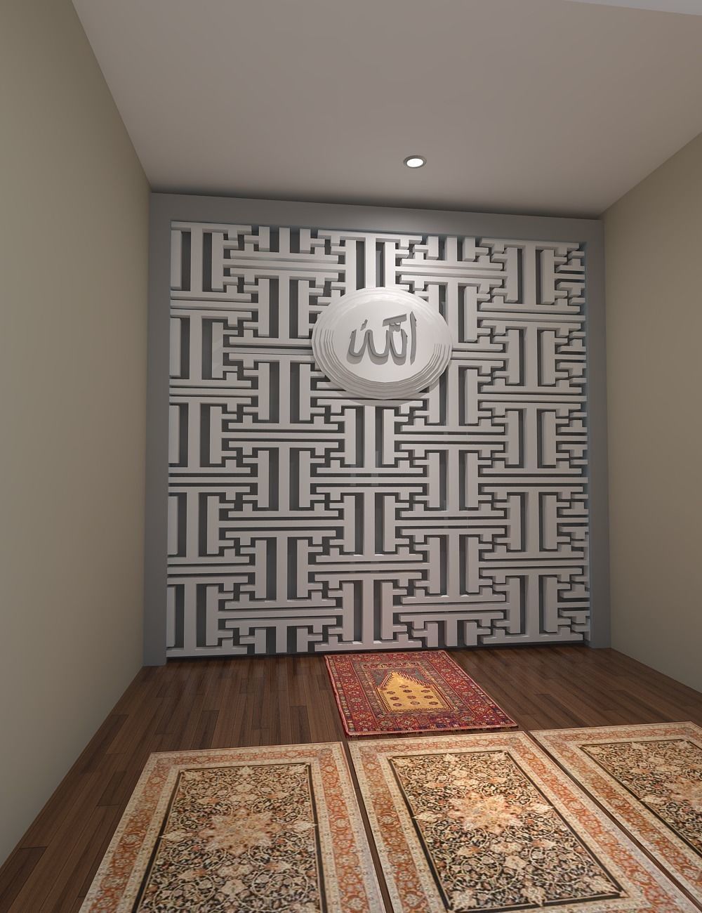 TRADITIONAL HOUSE OF JAVA WITH INTERIOR 3D model_8