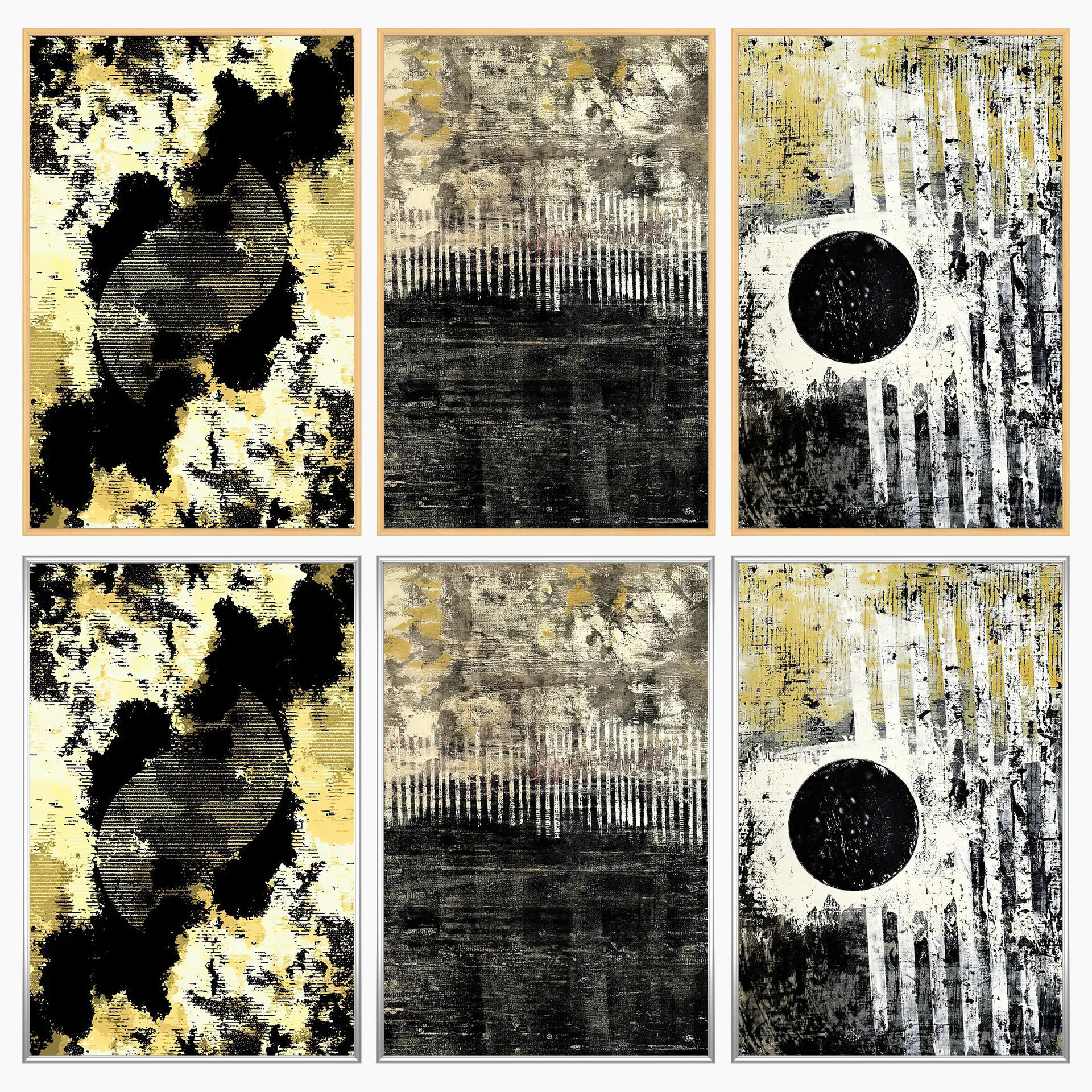 Wall Art Set 3838 3D model_2