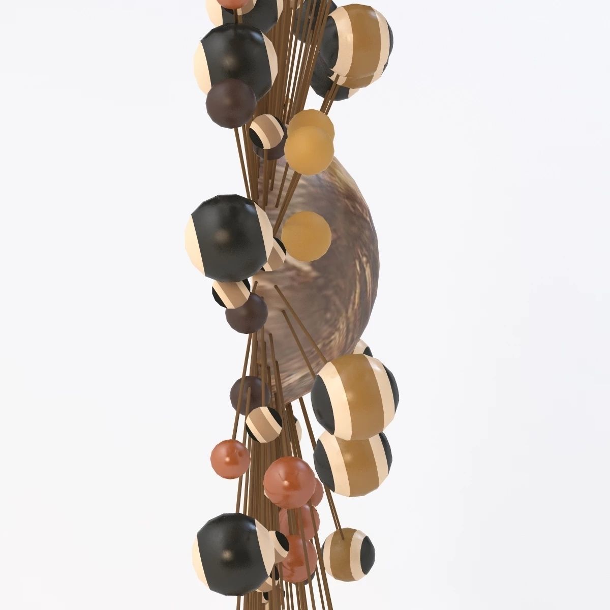 Iron Werks Dazzle Wall Sculpture 3D model_1