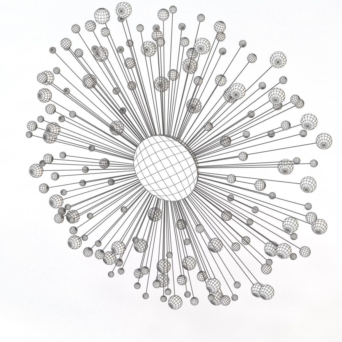 Iron Werks Dazzle Wall Sculpture 3D model_3