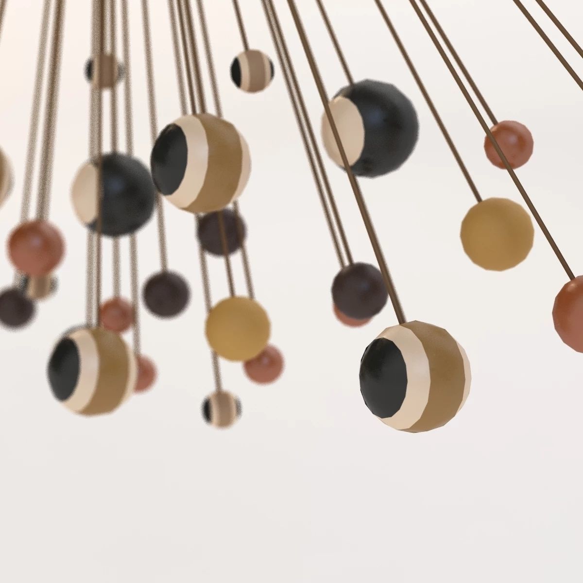 Iron Werks Dazzle Wall Sculpture 3D model_5