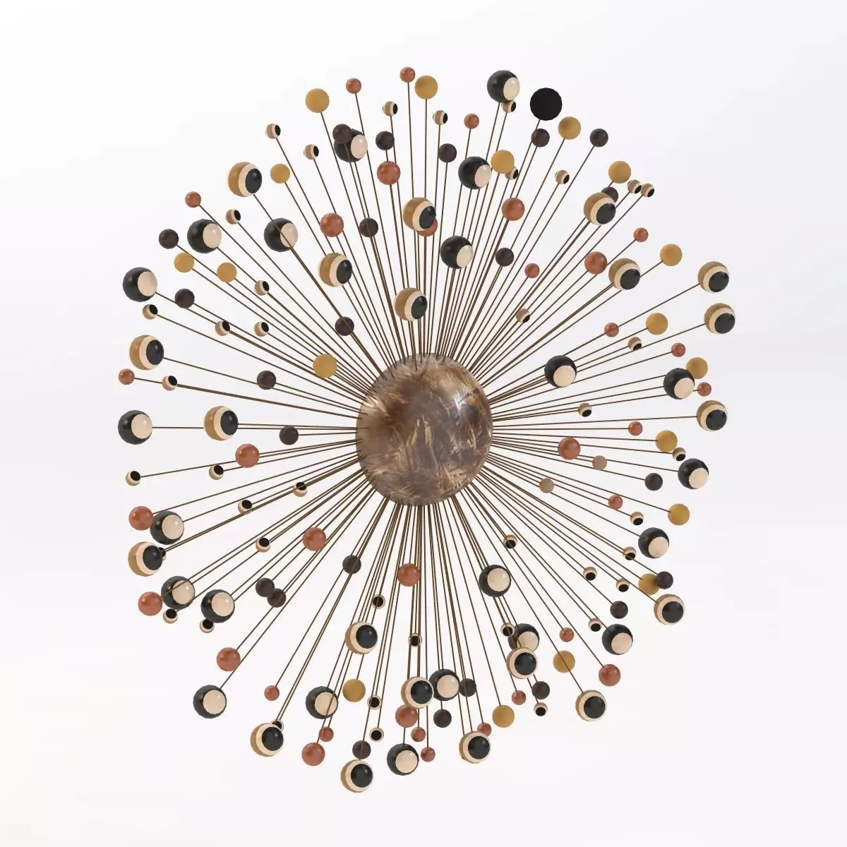 Iron Werks Dazzle Wall Sculpture 3D model_0