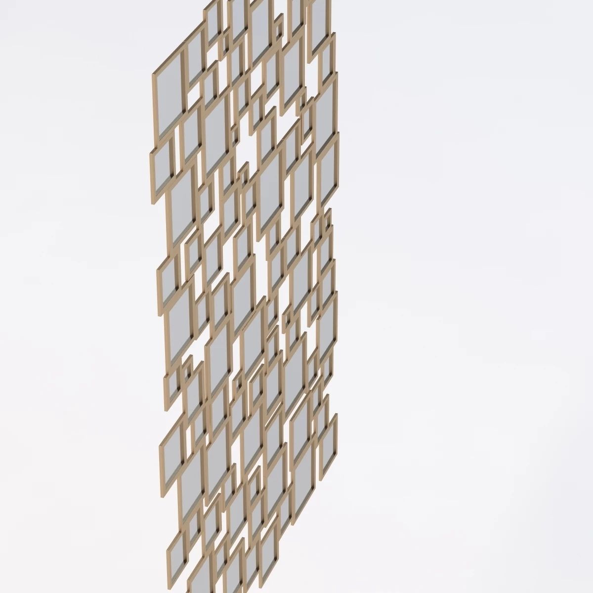 Isabella Mirror by Zgallerie 3D model_2