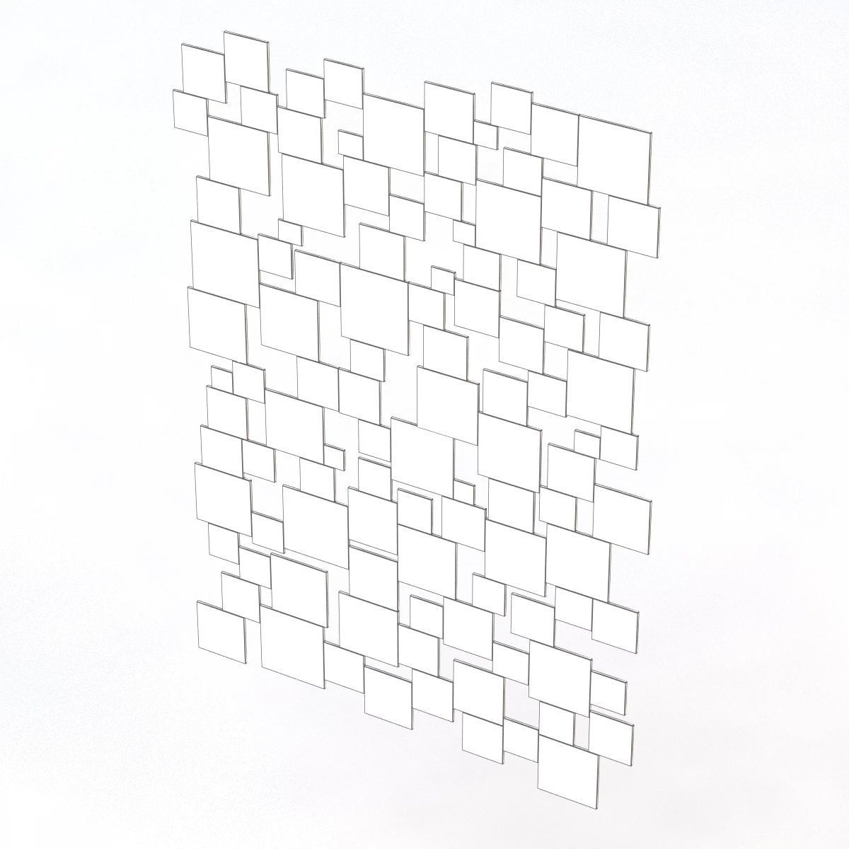 Isabella Mirror by Zgallerie 3D model_4